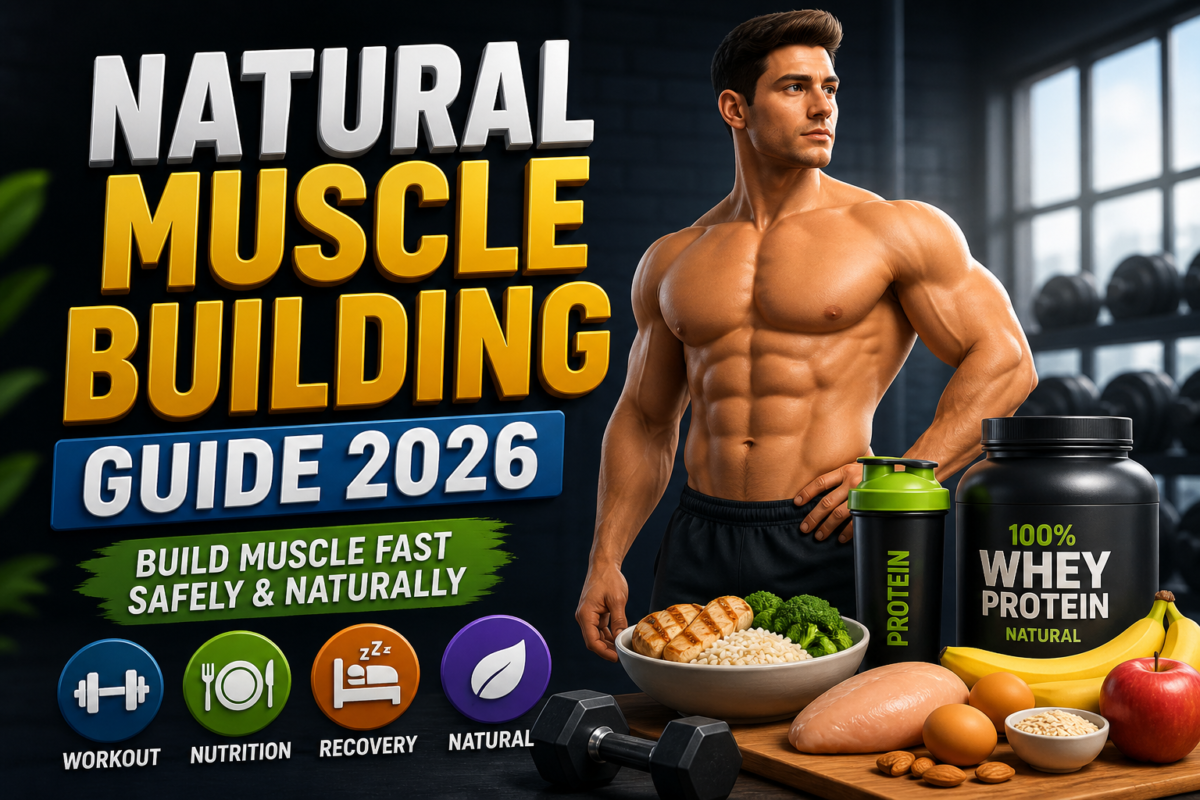 Natural muscle building guide 2026