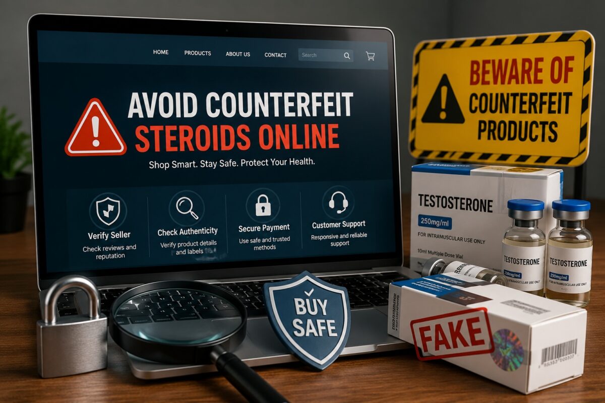 avoid counterfeit steroids online