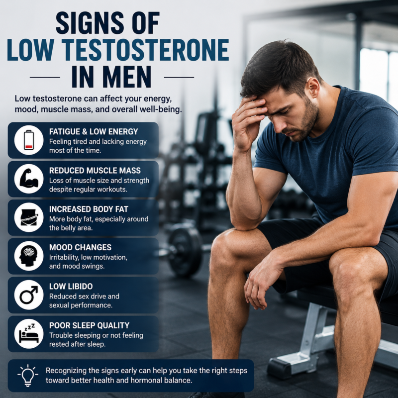 Signs of Low Testosterone in Men