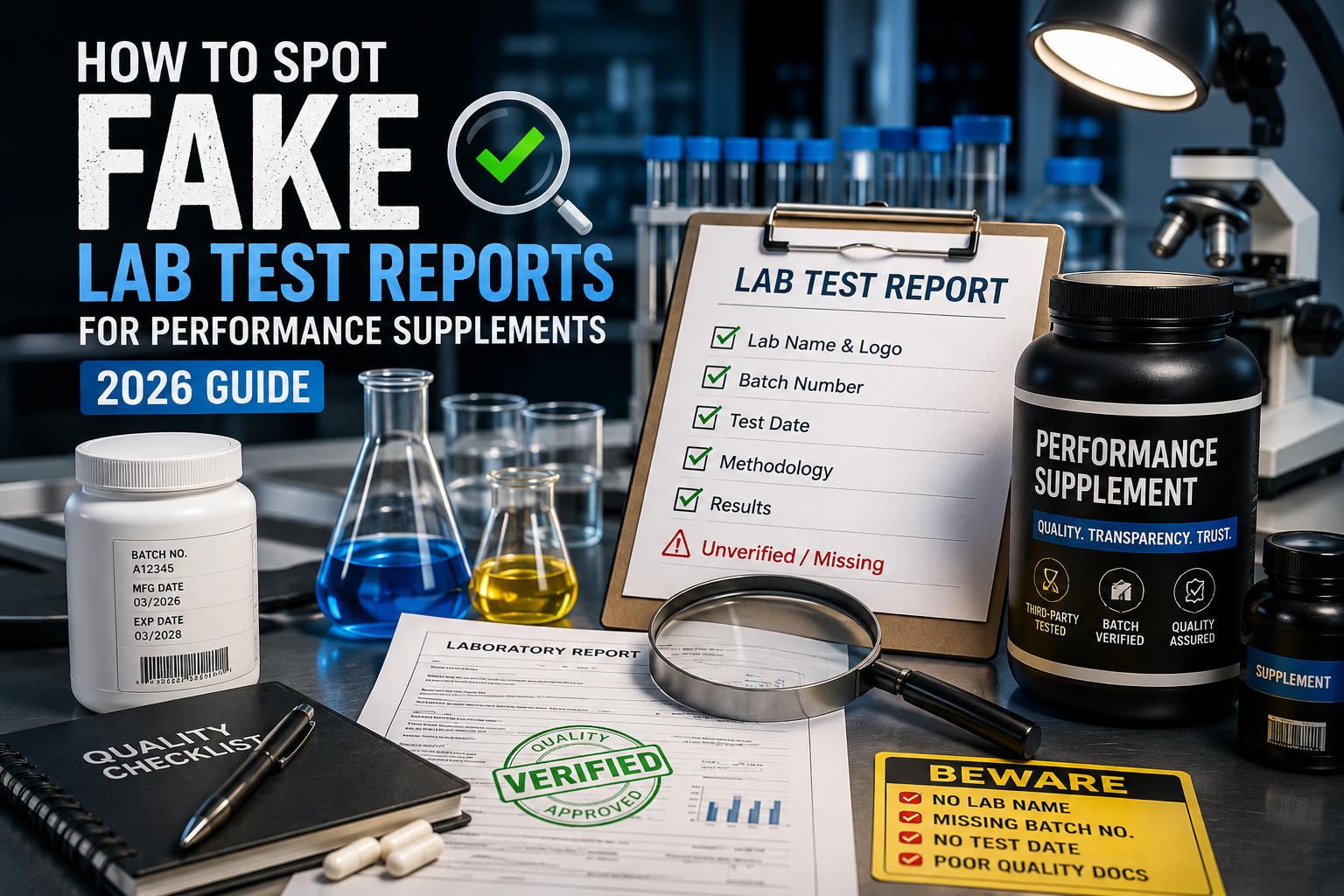 Impossible Fake Test 7 Smart Ways to Spot Fake Lab Test Reports for Performance Supplements