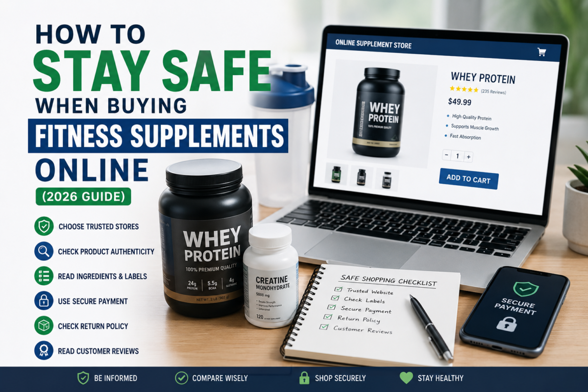 buy fitness supplements online safely